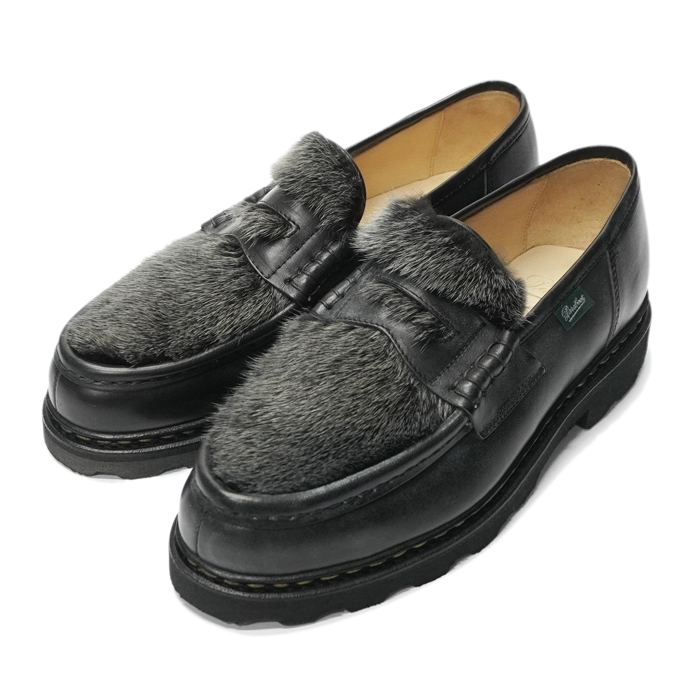Paraboot（パラブーツ）REIMS+VISON（ランス+ミンクファー）/ Noir