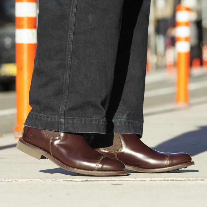SANDERS（サンダース）Military Cap Toe Chelsea Boot（ミリタリー