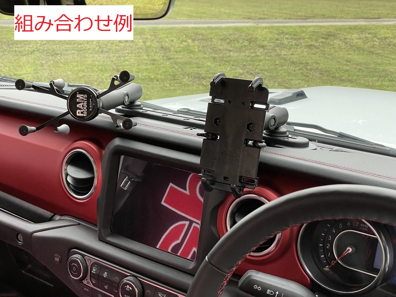 SALE】RAM MOUNTS ラムマウント タフトラックベース & Xグリップ(S