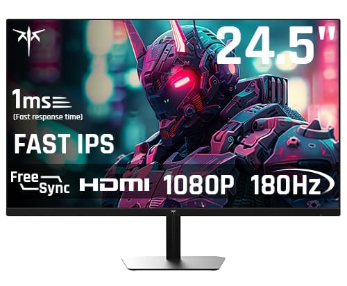 KTC H25T7 ゲーミングモニター』レビュー、180Hz高リフレッシュレート