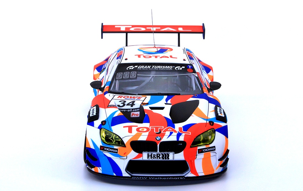 Nunu NU24042 BMW M6 Gt3 2020 Nls Winner 1:24 Scale Detailed Model