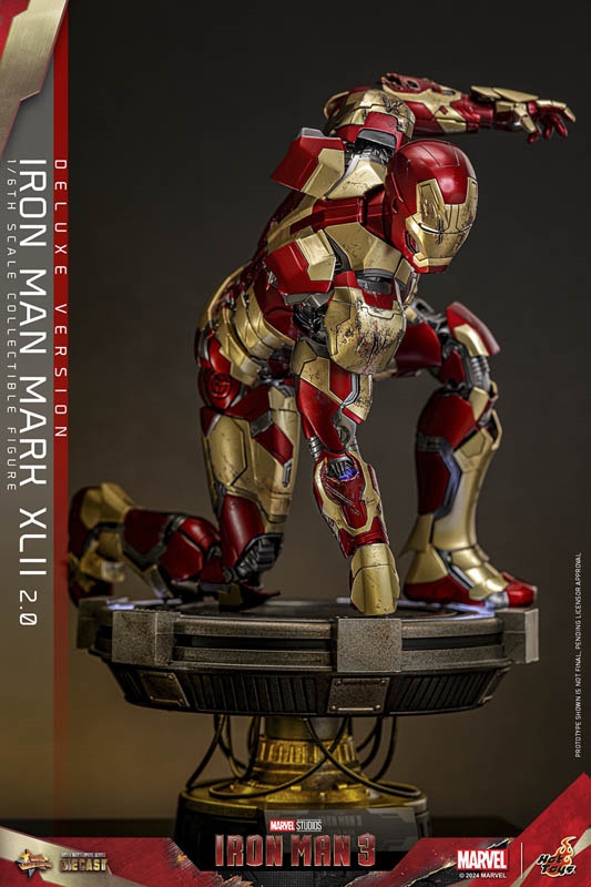 Iron Man Mark XLII 2.0 Deluxe - Iron Man III - Hot Toys MMS759D66
