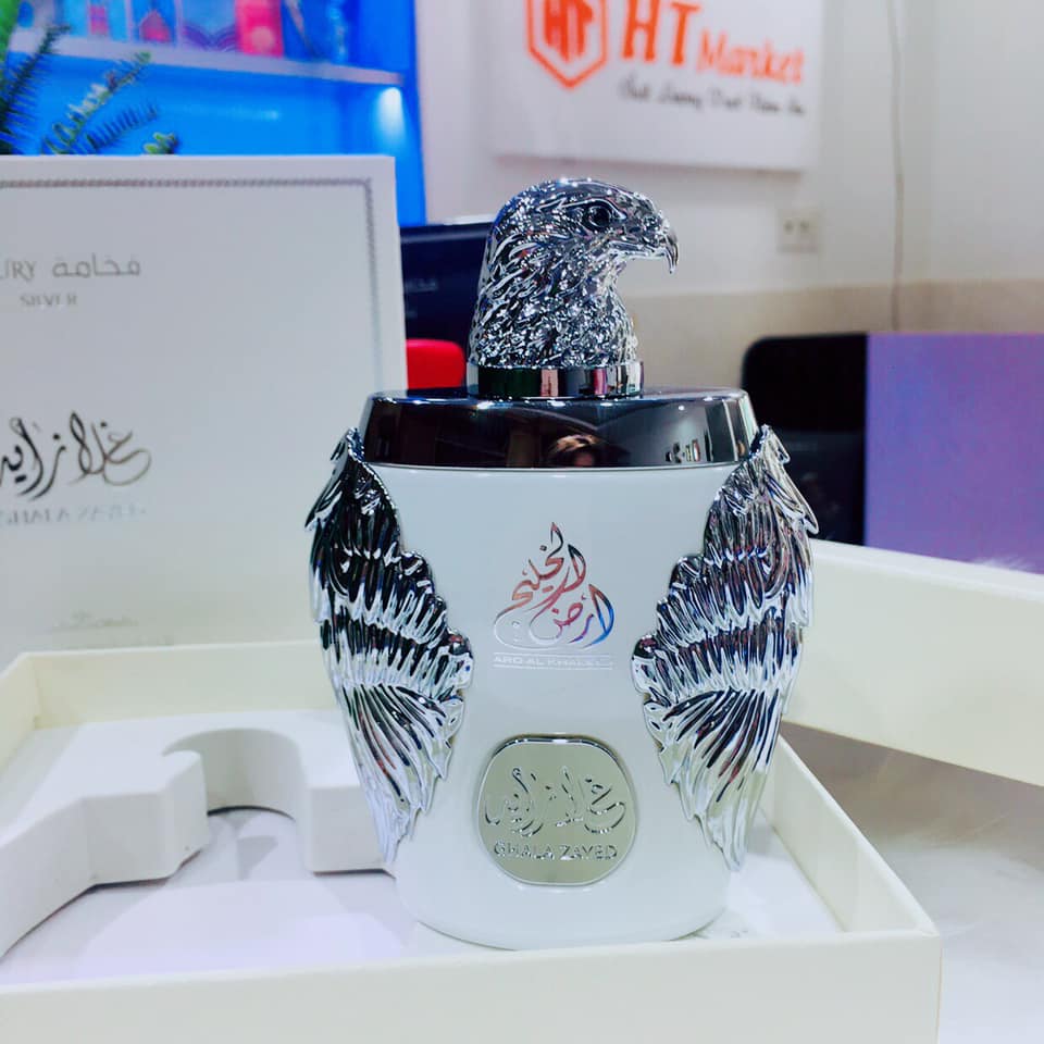 Nước Hoa Cao Cấp Đại Bàng Trắng Ghala Zayed Luxury Silver 100ml