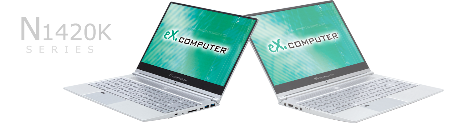 N1420K-510/T/PRO - BTOノートパソコン eX.computer 完成品モデル