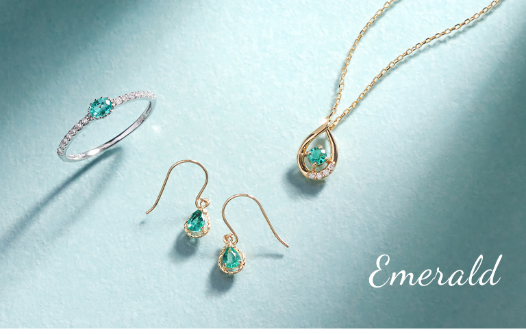 PreciousStone◇Emerald(貴石ジュエリー-エメラルド)｜ジュエリー