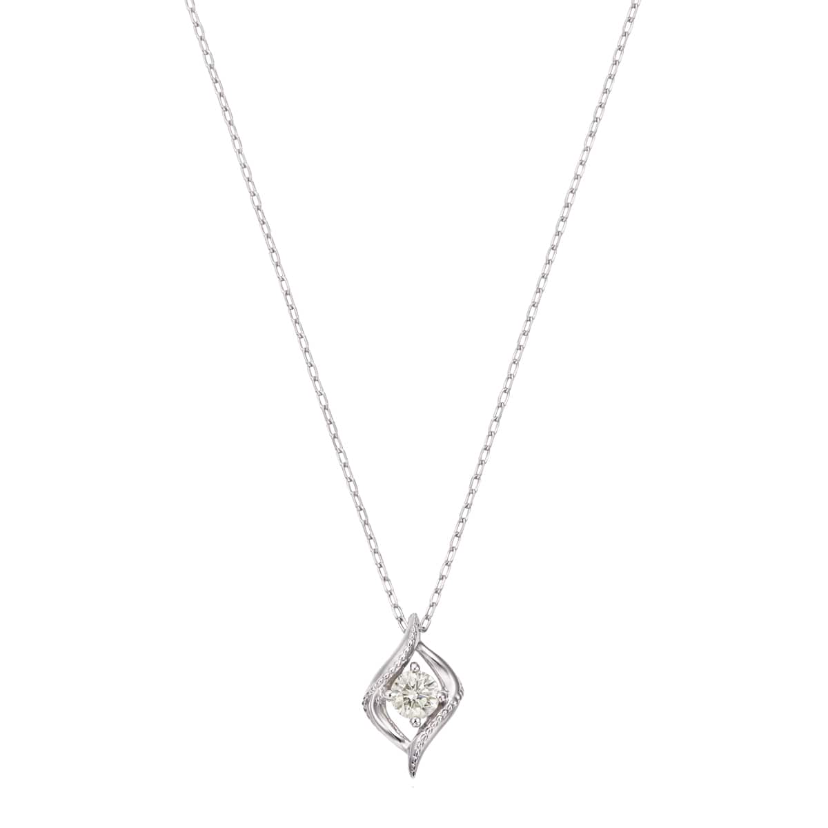 K10イエローゴールドスモーキークォーツネックレス(RPN268-002