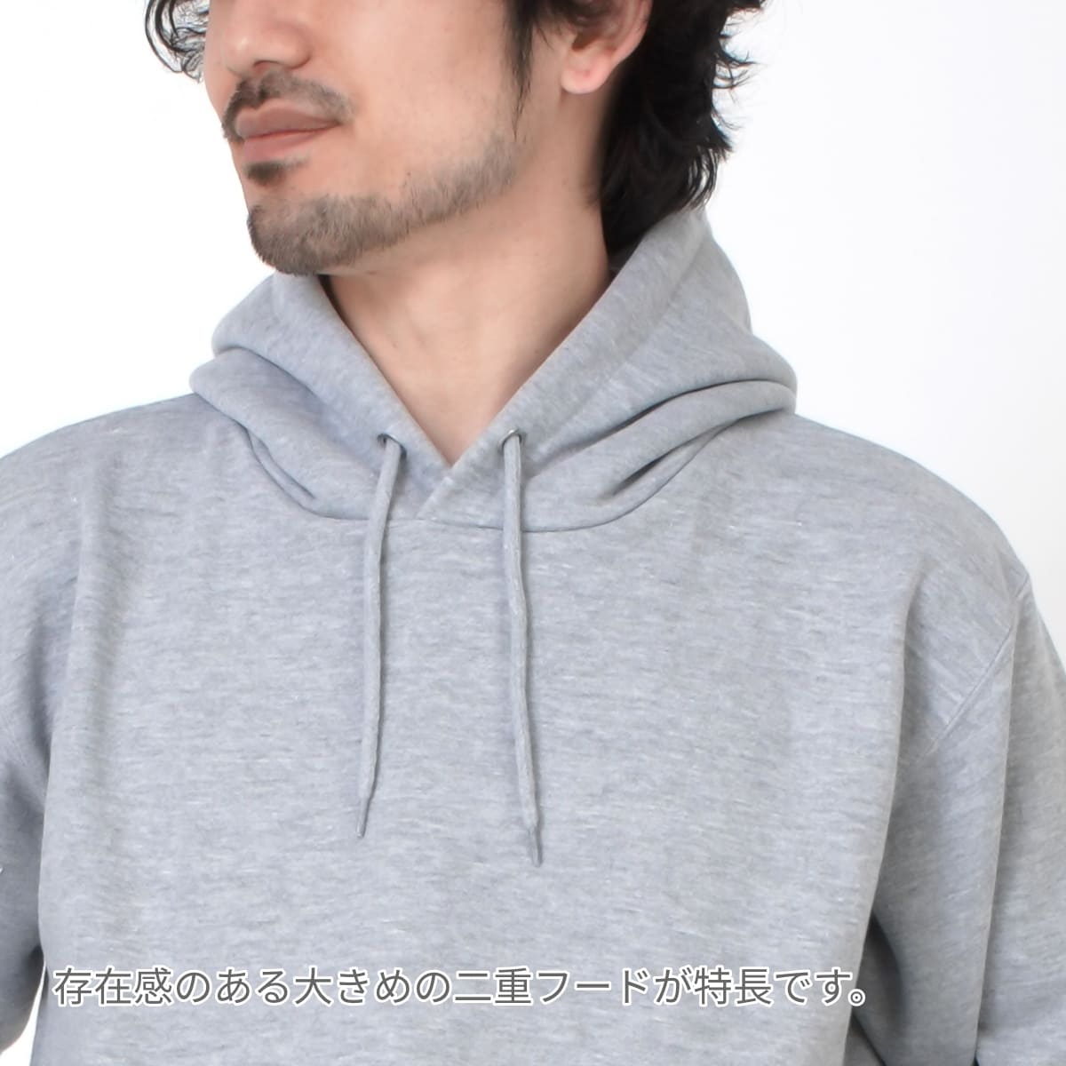 レギュラーパーカー | ビッグサイズ | 1枚 | CS2250 | シアンブルー