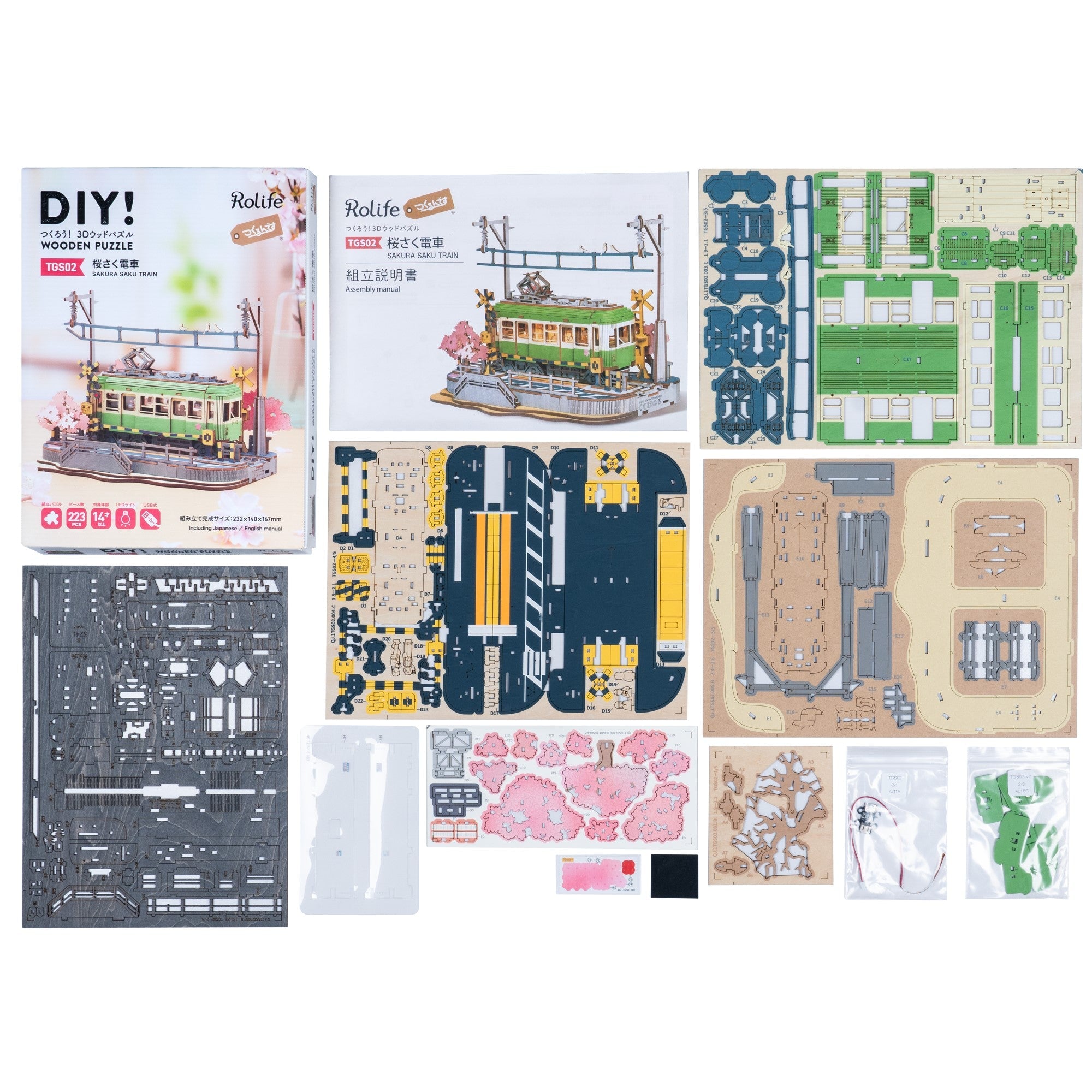 TGS02 桜さく電車