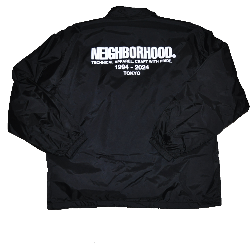 NEIGHBORHOOD / ネイバーフッド NEIGHBORHOOD COACH JACKET BLACK