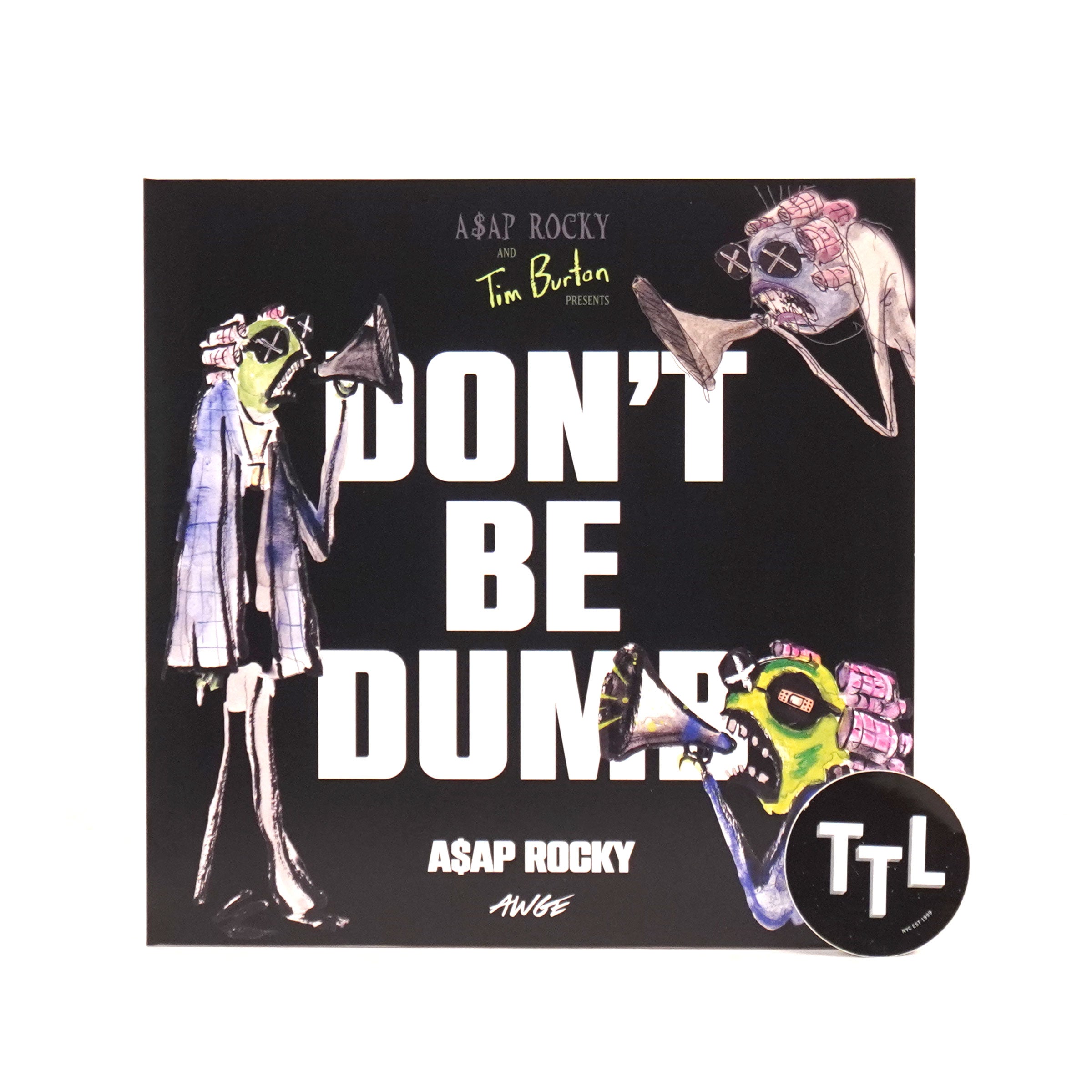 A$AP Rocky: Don't Be Dumb (Colored Vinyl) Vinyl 2LP – TurntableLab.com