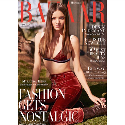 VOGUE JAPAN」11月号のカバーに、ミランダ・カーが登場！ ゲイシャ