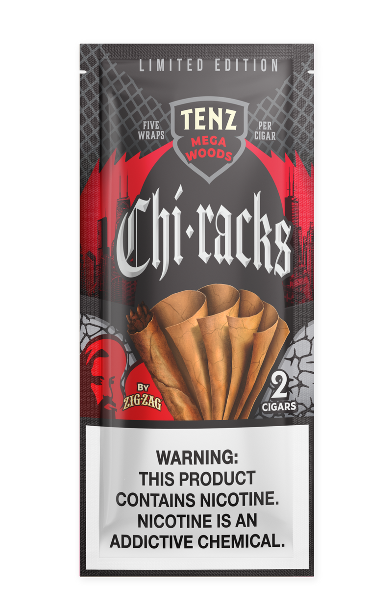 Zig-Zag Tenz Natural Leaf Cigars - Chi-Racks