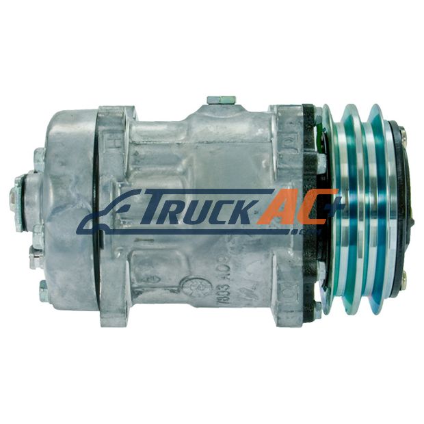 OEM Sanden A/C Compressor - Sanden 4862, Truck Air 03-3712, MEI 5187