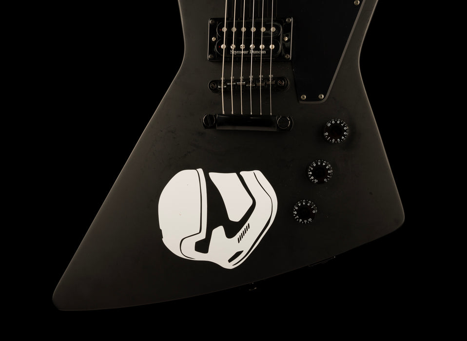 Used Epiphone Goth 1958 Explorer Pitch Black Satin Electric Guitar