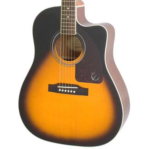Epiphone AJ-220SCE Acoustic Guitar - Sunburst — Truetone Music