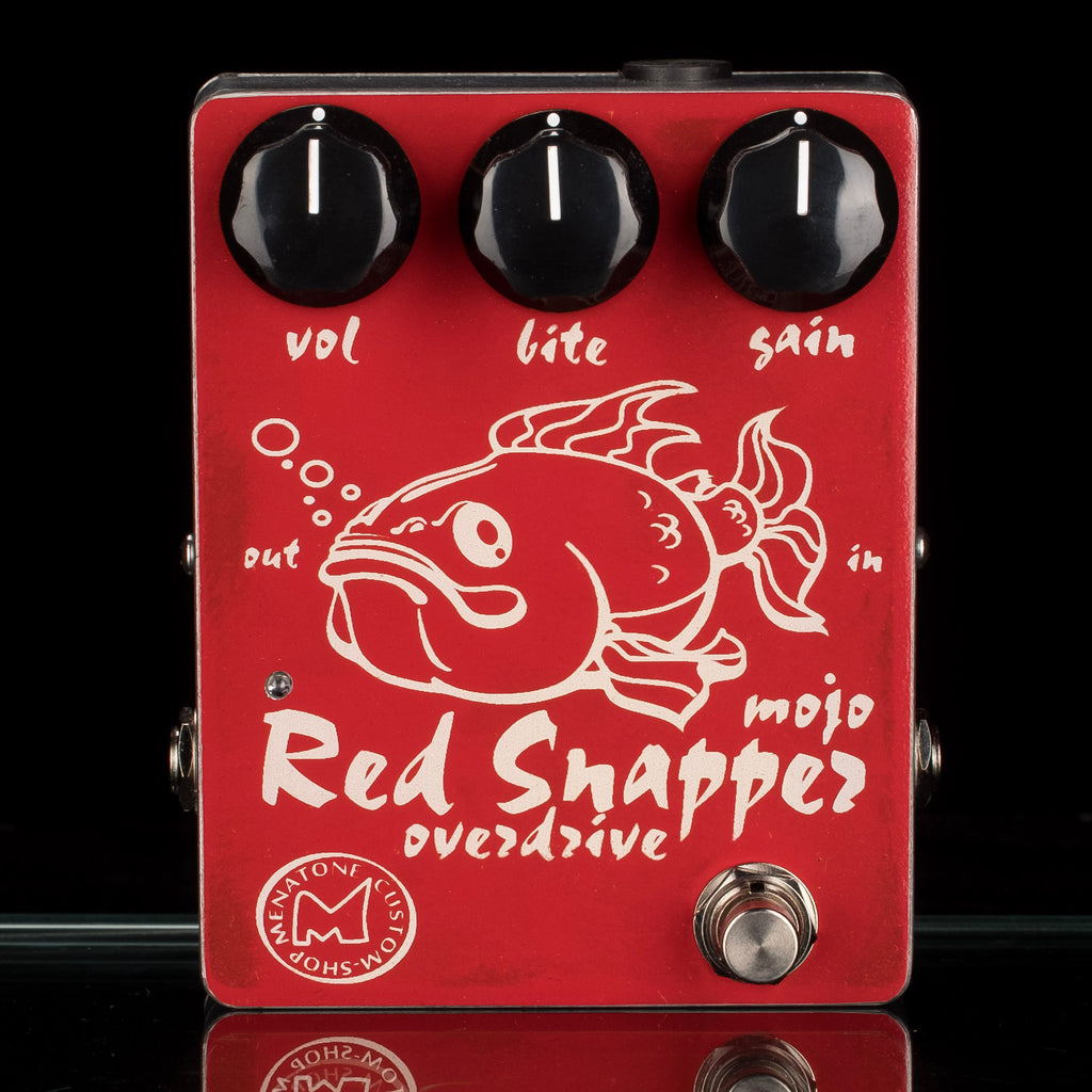 Menatone 3 Knob Red Snapper Mojo Big Box Overdrive Guitar Effect