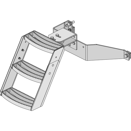 International Harvester 06-66 Series Safety Step with Cab