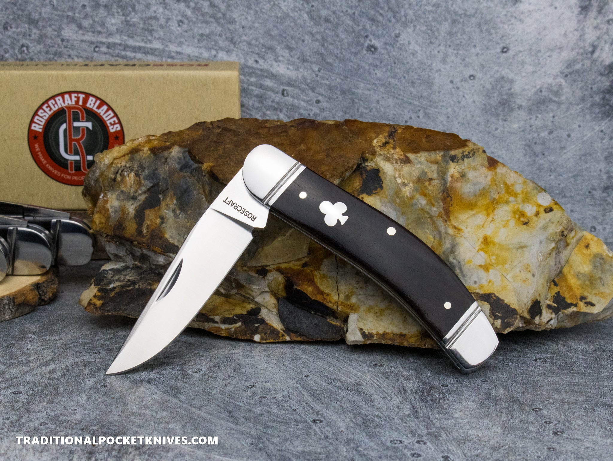 RoseCraft Blades Stinking Creek Sowbelly Black Sandalwood (RCT023