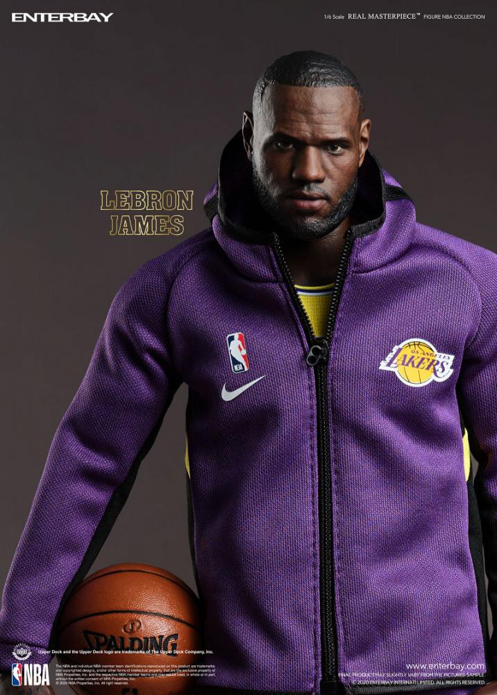 エンターベイ 1/6インチ レブロン・ジェームズ フィギュア LA