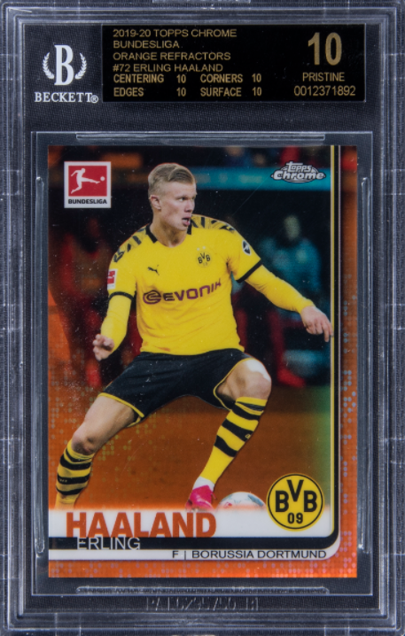 モンスター落札額」は出るか？ ハーランドの1 of 1ルーキーカードが