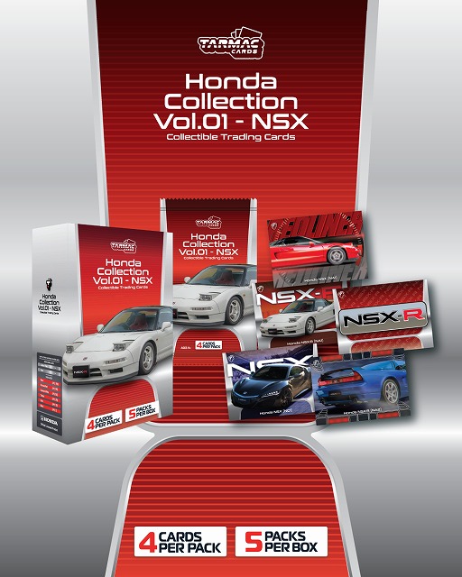 製品情報】Tarmac Cards：Honda Collection Vol.01 -NSX- | Trading