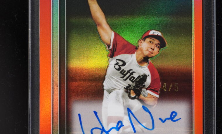 コラム】野茂英雄さんのTOPPSサインカードがついに出現！ 「Chrome NPB