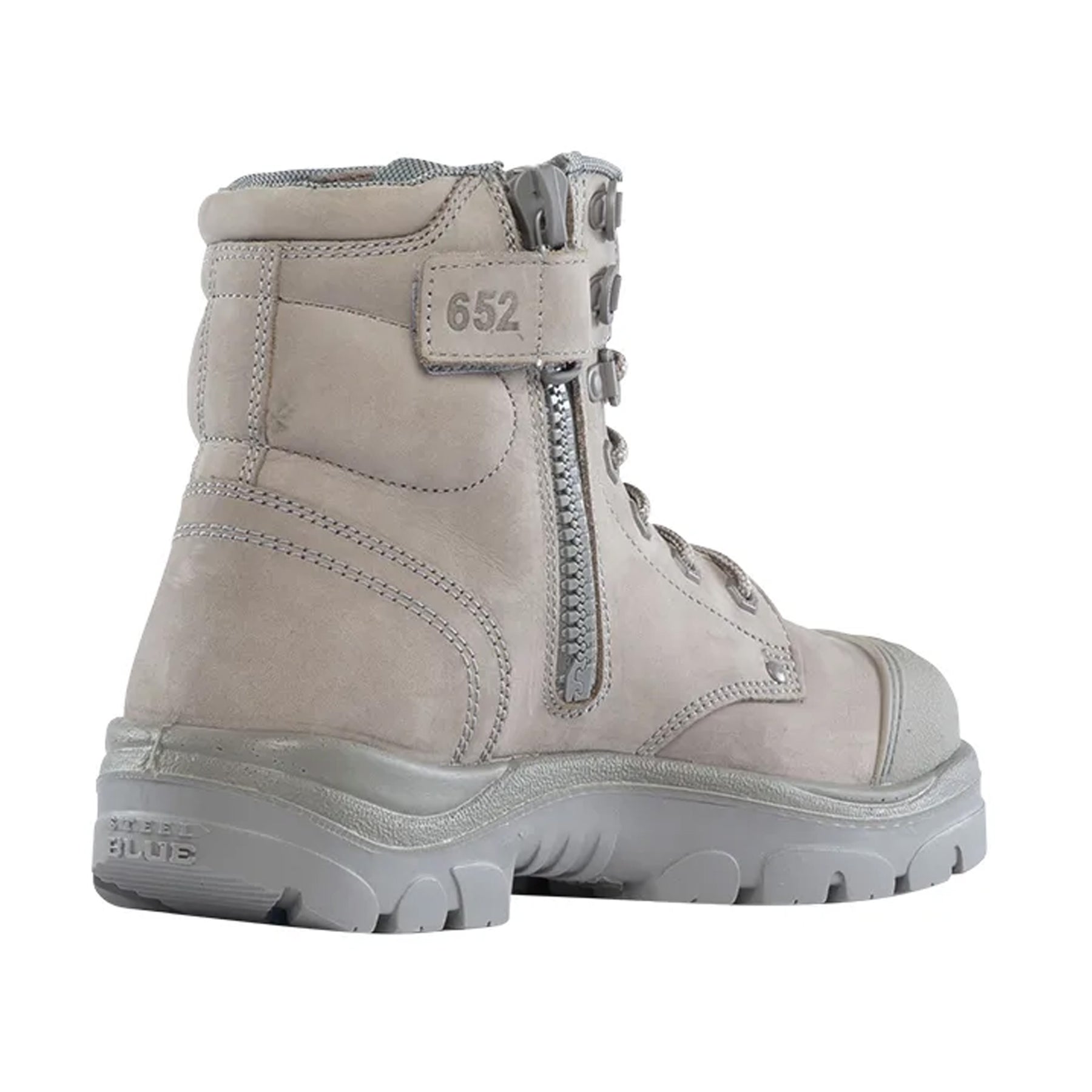 Steel Blue Argyle Zip Abrasion Resistant Scuff Cap - 312652