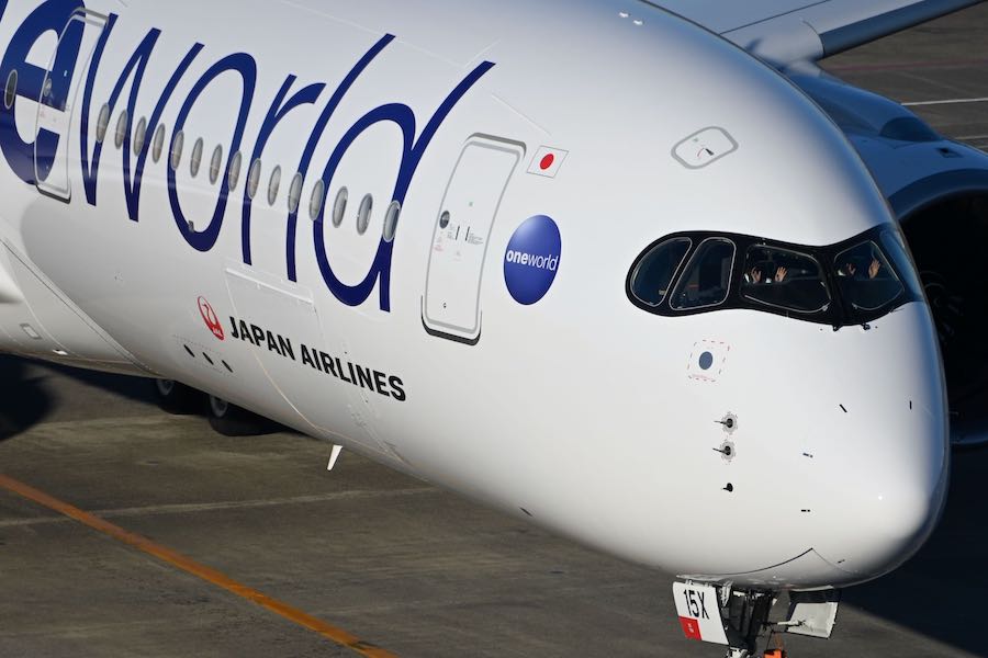 JAL、ワンワールド塗装のA350「JA15XJ」運航開始 羽田〜那覇・伊丹線