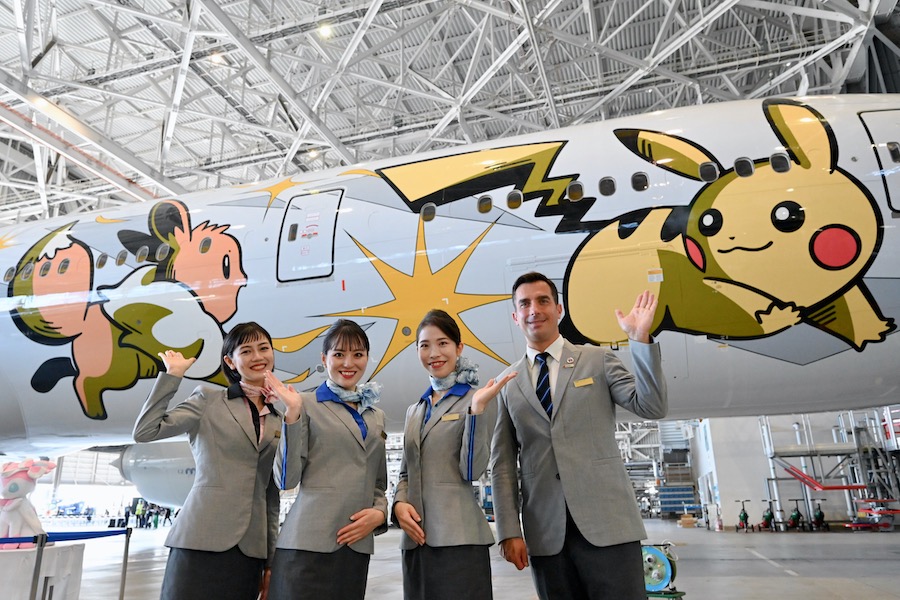 ANAの新ポケモン塗装機「イーブイジェットNH」外観レポート | 「旅」の