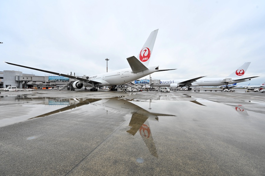 JALの777-200ER「JA703J」、羽田から最後の出発 きょう定期運航終了
