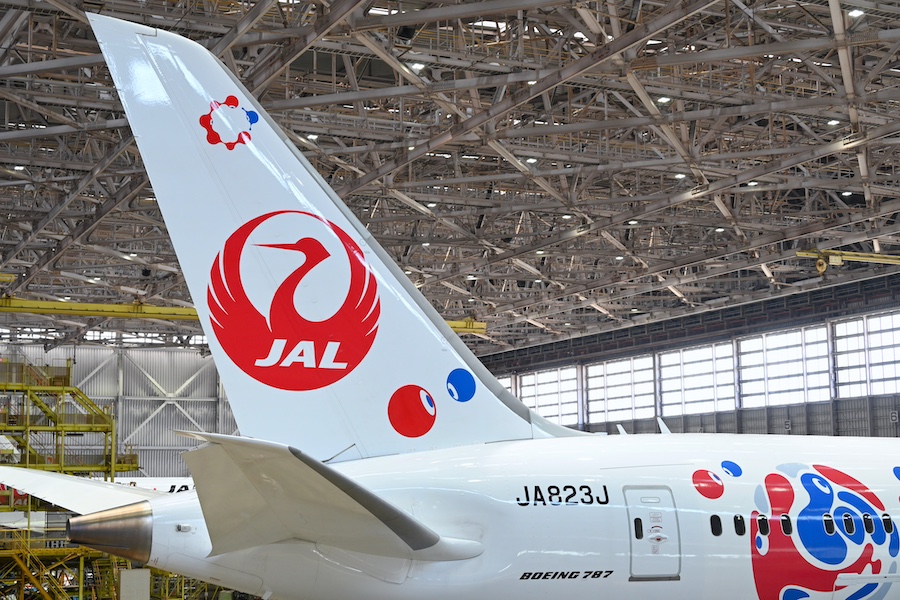 JAL、国際線に「ミャクミャクJET」 アジア路線で万博機運醸成 - TRAICY