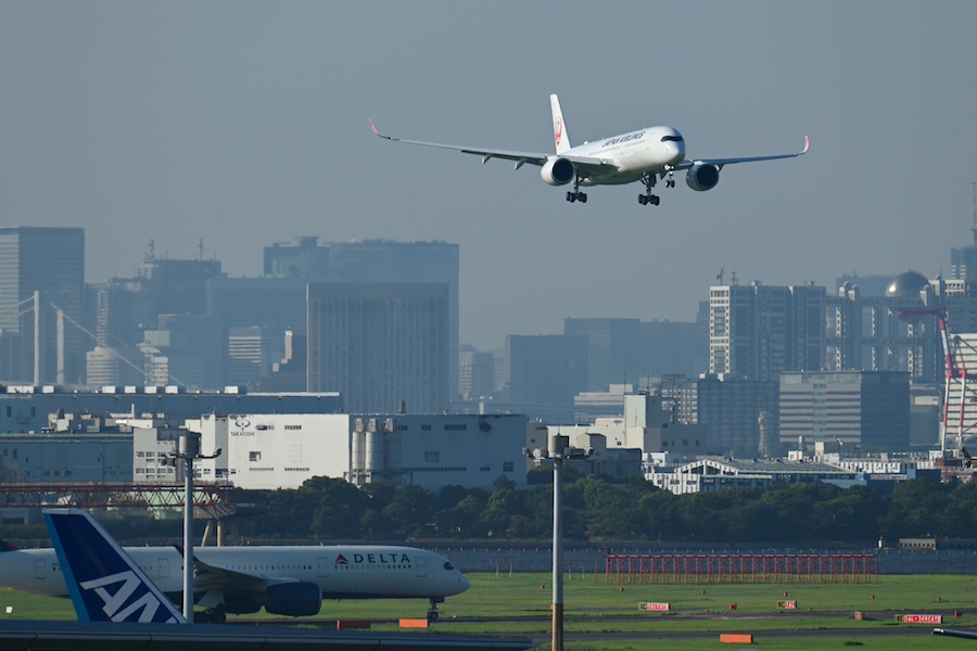 JAL、3年4か月ぶりのA350-900新造機 17号機が羽田到着 - TRAICY