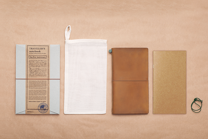 トラベラーズノート 5th 5周年 レザータグ キャメル 未開封