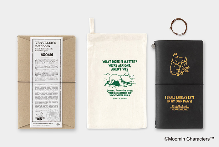 TRAVELER'S notebook Limited Set MOOMIN from the book “The Exploits