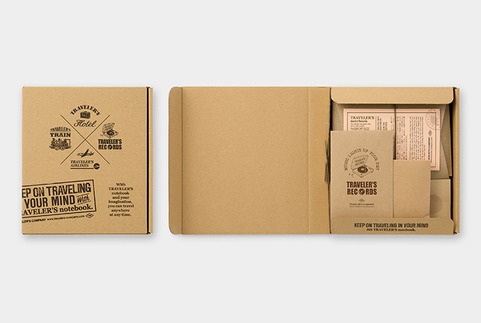 トラベラーズノート 限定セット レコード / TRAVELER'S notebook