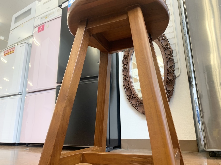 SCANTEAK スキャンティーク サイドテーブル スツール チーク H45cm