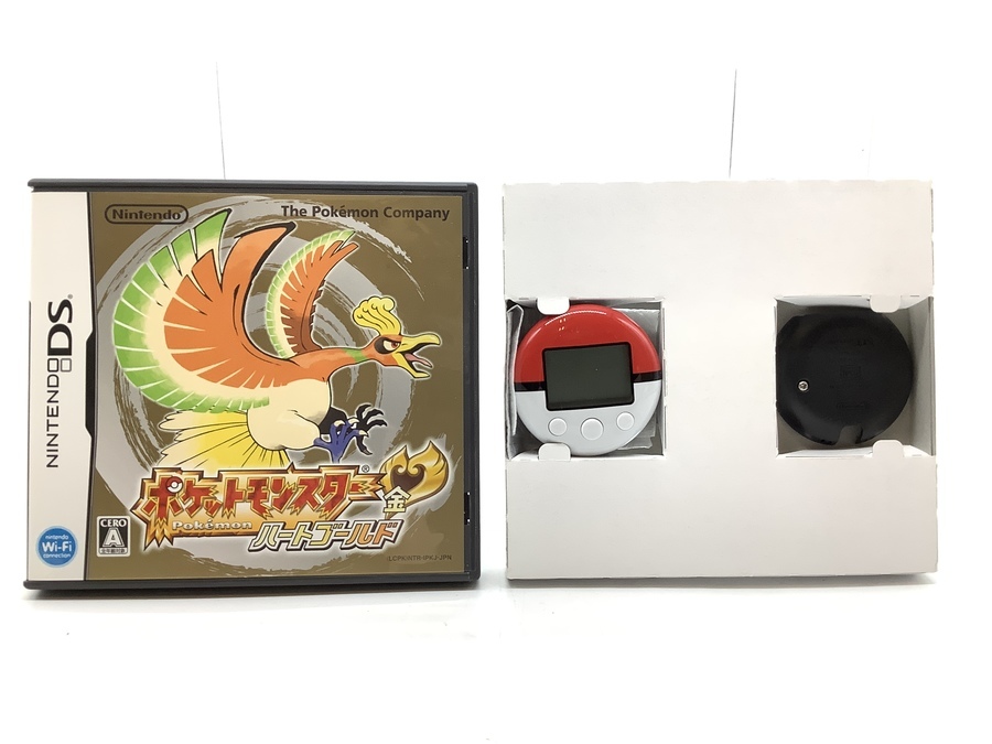 ポケウォーカー付き！大人気のポケットモンスター！ハートゴールドDS