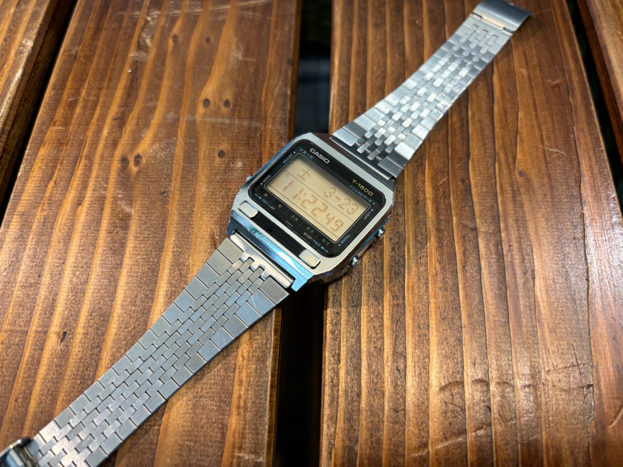 CASIO（カシオ）のデジタル腕時計 T-1500が買取入荷しました！【郡山