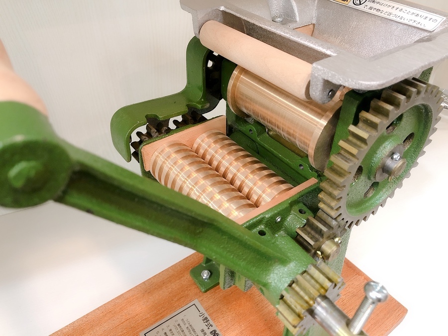 小野式製麺機 手動製麺機 緑色 クラシックデザイン 5,000円で買った1台