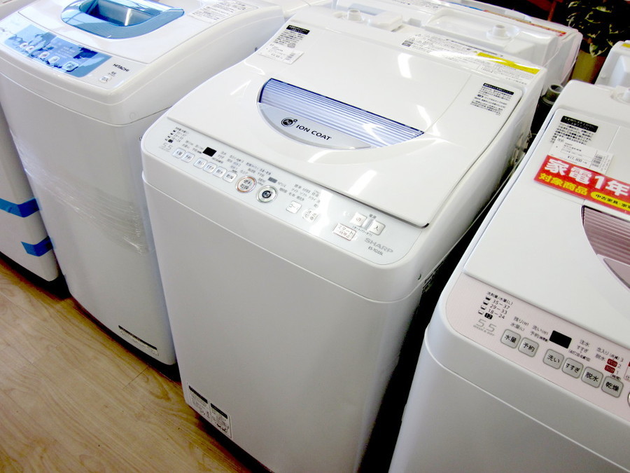 SHARP(シャープ)の5.5kg縦型洗濯乾燥機「ES-TG55L」をご紹介！！｜2019