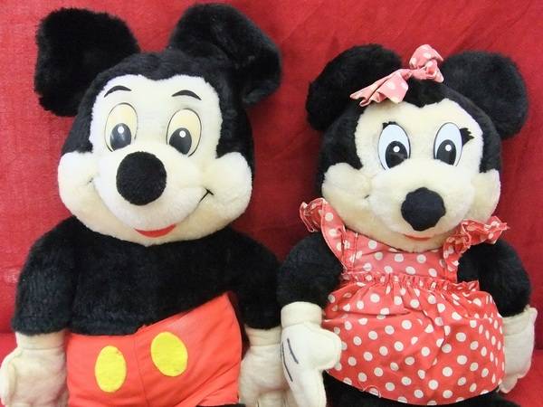 昭和レトロ 東京ディズニーランド開園当時のぬいぐるみ買取入荷致し