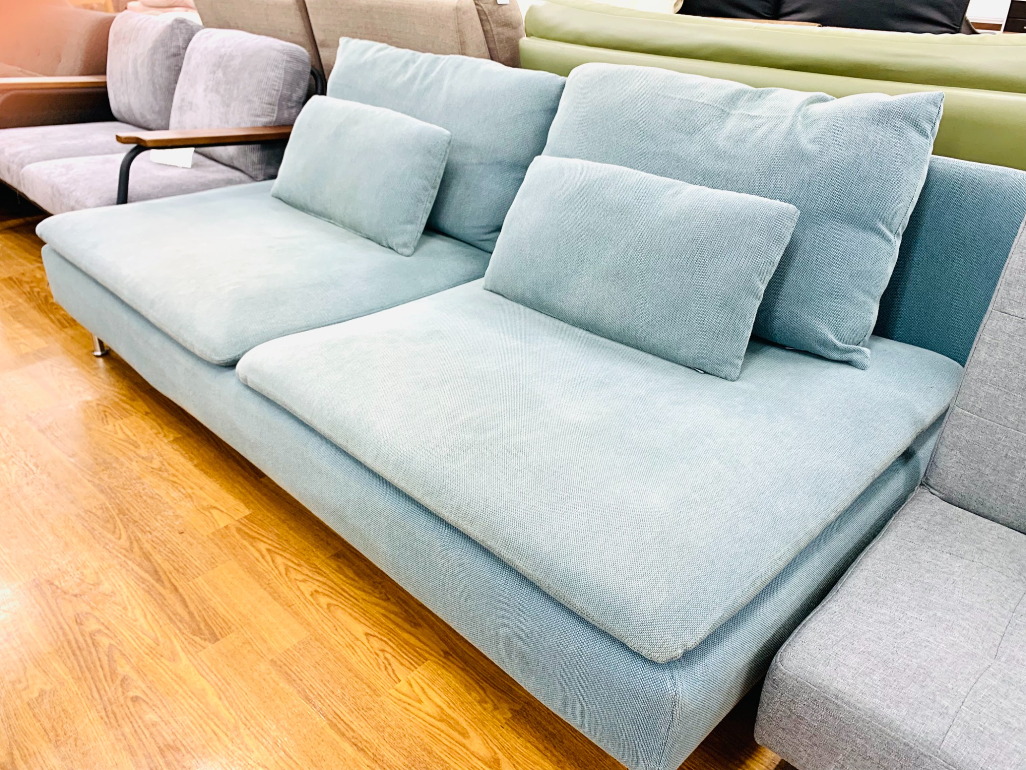 家具在庫多数展示中！】IKEA 2人掛けソファー SODERHAMN