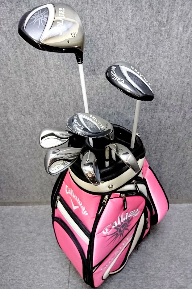 Callaway SOLAIRE レディース クラブセット 買取しました