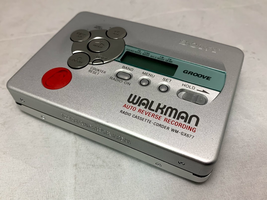SONY ラジオ付きウォークマン WM-GX677買取りました