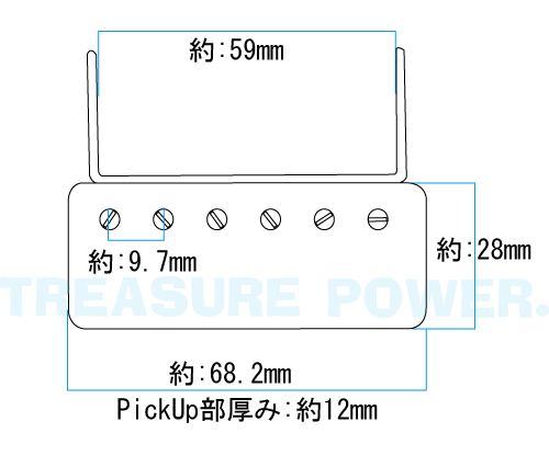 Kent Armstrong PICKUP＊ ケントアームストロング HJGN-6/Chrome JAZZ