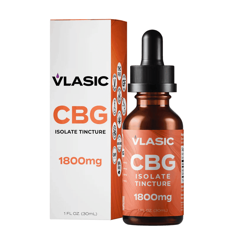 CBG Isolate Tincture | 1800mg by Vlasic Labs | Buy Online