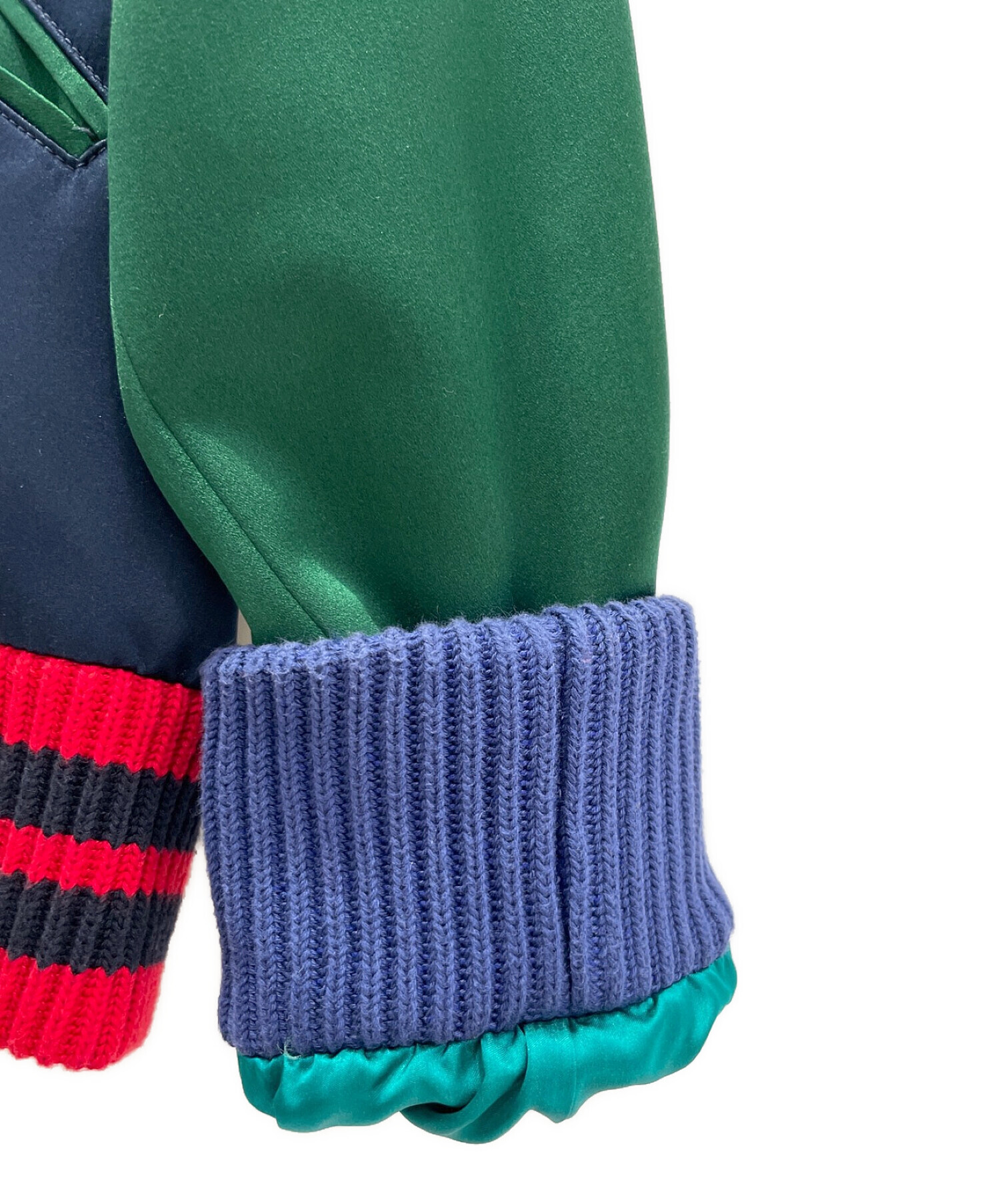 中古・古着通販】GUCCI (グッチ) タイガースカジャン ネイビー サイズ