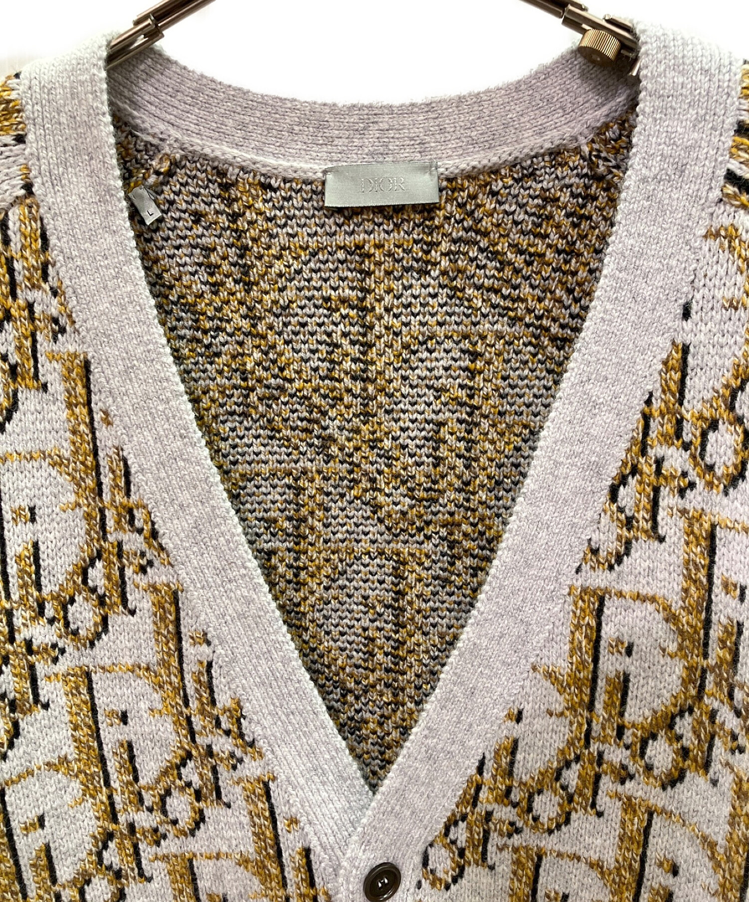 中古・古着通販】Dior (ディオール) オブリーク総柄カーディガン