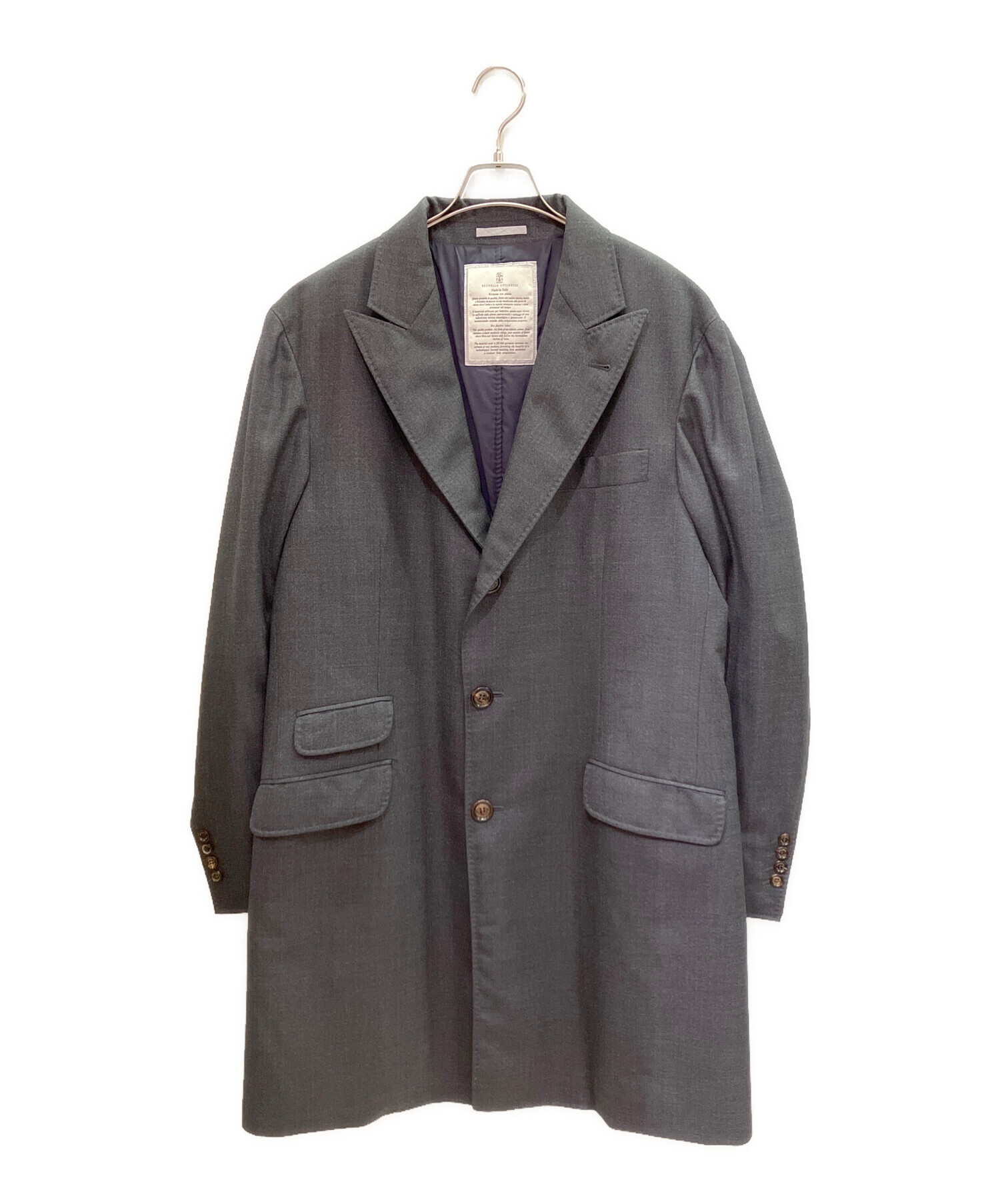 中古・古着通販】BRUNELLO CUCINELLI (ブルネロクチネリ) 3B中綿ロング