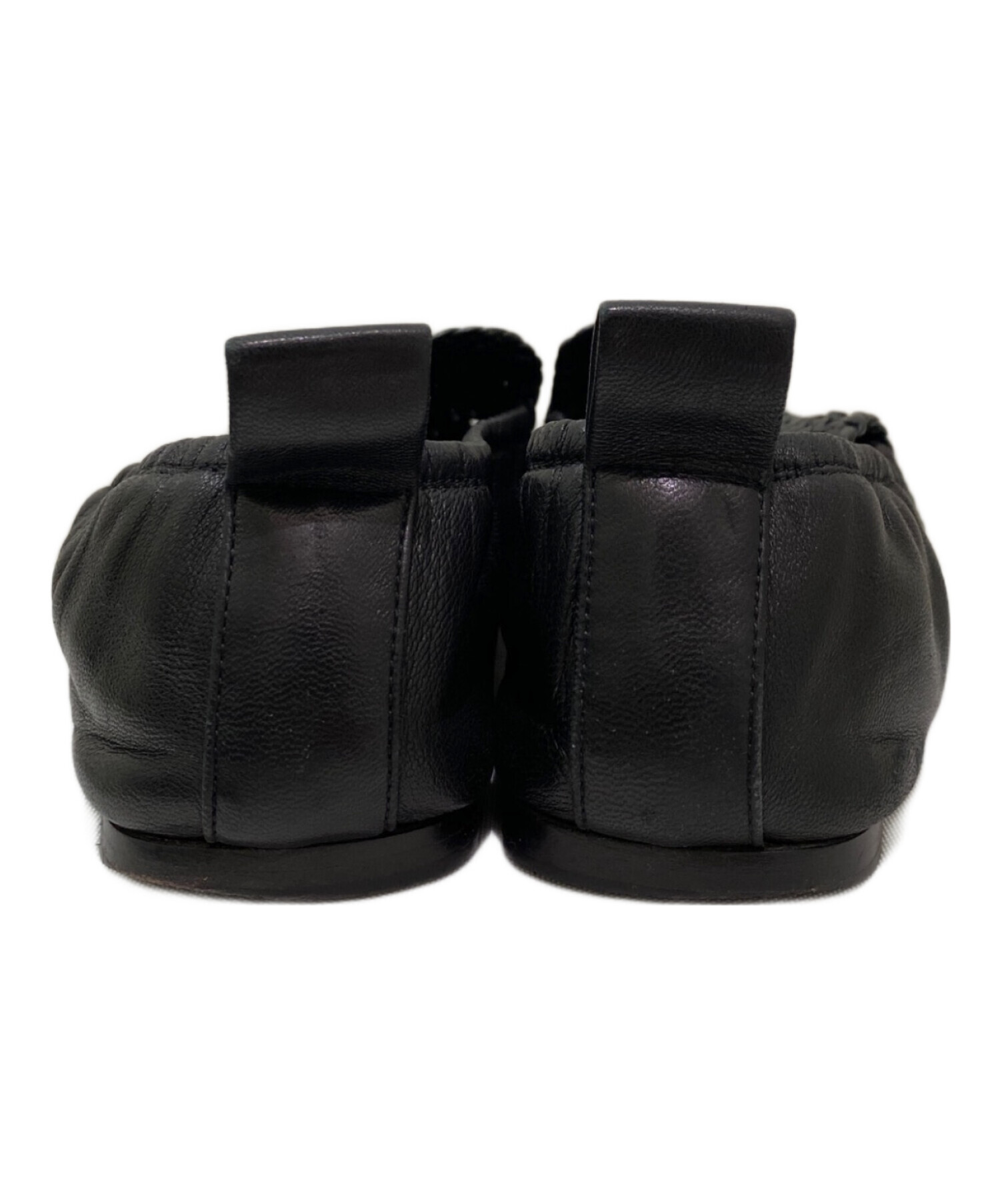 中古・古着通販】CELINE (セリーヌ) レザーメッシュフラットシューズ